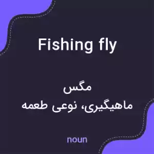 معنی fishing fly به فارسی معنی fishing fly به فارسی