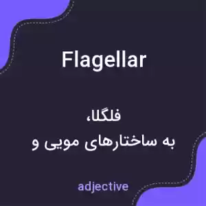 معنی flagellar به فارسی معنی flagellar به فارسی