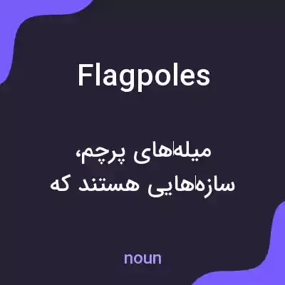 معنی flagpoles به فارسی معنی flagpoles به فارسی