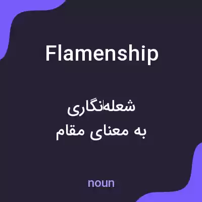 معنی flamenship به فارسی معنی flamenship به فارسی