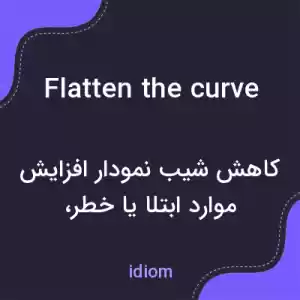 معنی flatten the curve به فارسی معنی flatten the curve به فارسی