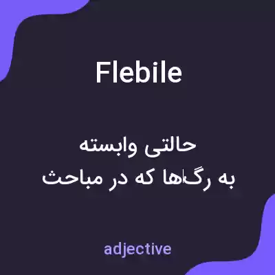 معنی flebile به فارسی معنی flebile به فارسی