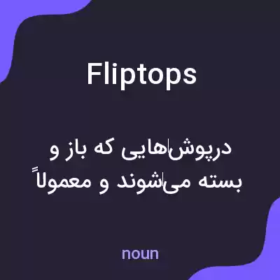 معنی fliptops به فارسی معنی fliptops به فارسی