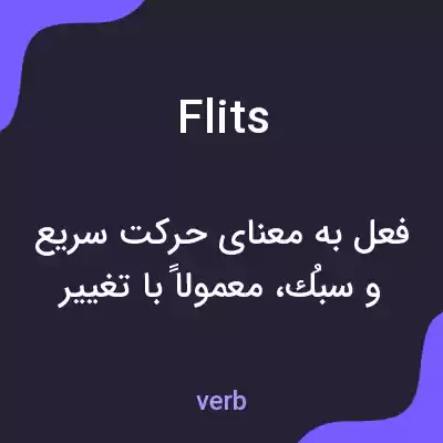 معنی flits به فارسی معنی flits به فارسی