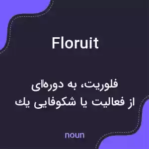 معنی floruit به فارسی