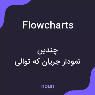 معنی flow charts به فارسی معنی flow charts به فارسی