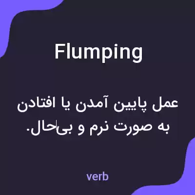 معنی flumping به فارسی معنی flumping به فارسی