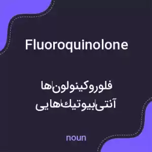 معنی fluoroquinolone به فارسی معنی fluoroquinolone به فارسی