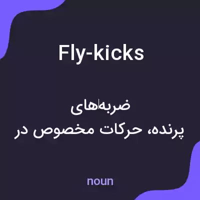 معنی fly-kicks به فارسی معنی fly-kicks به فارسی