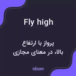 معنی fly high به فارسی معنی fly high به فارسی