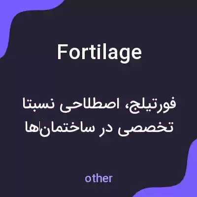 معنی fortilage به فارسی معنی fortilage به فارسی