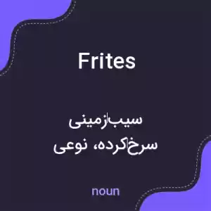 معنی frites به فارسی معنی frites به فارسی