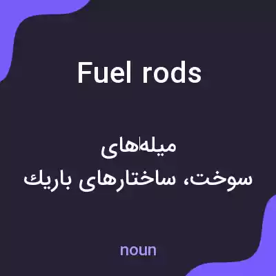 معنی fuel rods به فارسی معنی fuel rods به فارسی