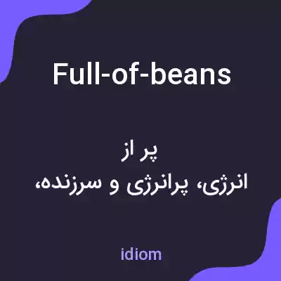 معنی full-of-beans به فارسی معنی full-of-beans به فارسی