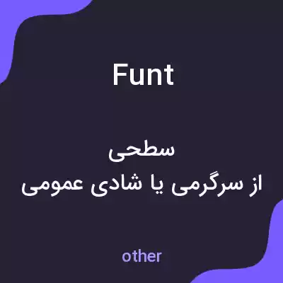 معنی funt به فارسی معنی funt به فارسی