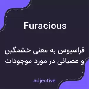 معنی furacious به فارسی معنی furacious به فارسی