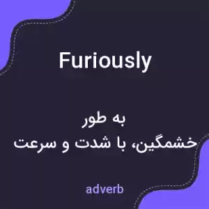 معنی furiously به فارسی معنی furiously به فارسی