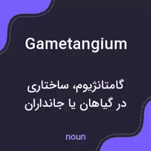 معنی gametangium به فارسی معنی gametangium به فارسی