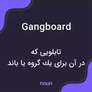 معنی gangboard به فارسی معنی gangboard به فارسی