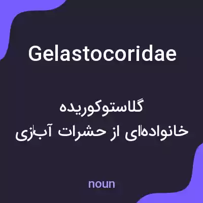 معنی gelastocoridae به فارسی معنی gelastocoridae به فارسی