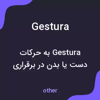 معنی gestura به فارسی معنی gestura به فارسی