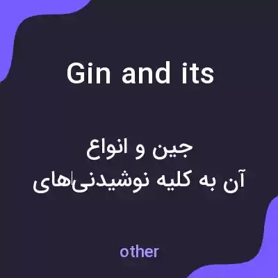 معنی gin and its به فارسی معنی gin and its به فارسی
