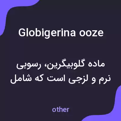 معنی globigerina ooze به فارسی معنی globigerina ooze به فارسی
