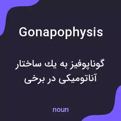 معنی gonapophysis به فارسی معنی gonapophysis به فارسی