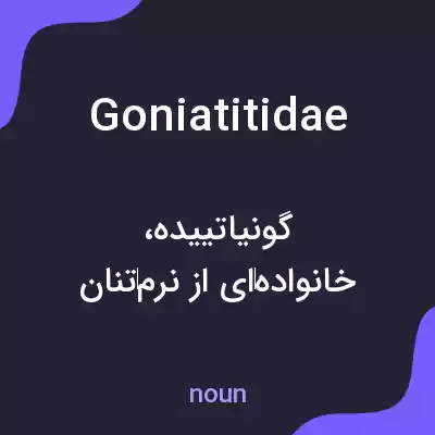 معنی goniatitidae به فارسی معنی goniatitidae به فارسی