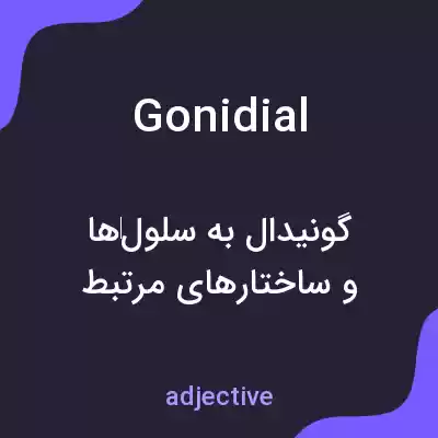 معنی gonidial به فارسی معنی gonidial به فارسی