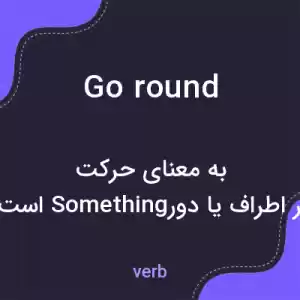 معنی go round به فارسی معنی go round به فارسی