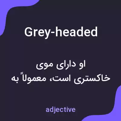 معنی grey-headed به فارسی معنی grey-headed به فارسی