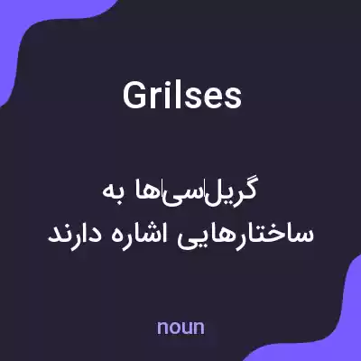 معنی grilses به فارسی معنی grilses به فارسی