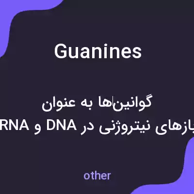 معنی guanines به فارسی معنی guanines به فارسی
