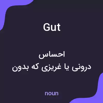 معنی gut به فارسی معنی gut به فارسی
