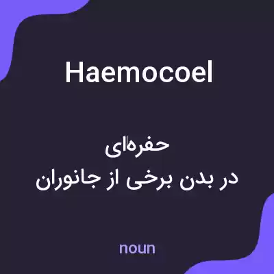 معنی haemocoel به فارسی معنی haemocoel به فارسی