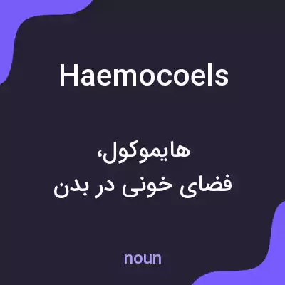 معنی haemocoels به فارسی معنی haemocoels به فارسی