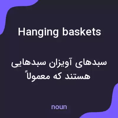 معنی hanging baskets به فارسی معنی hanging baskets به فارسی