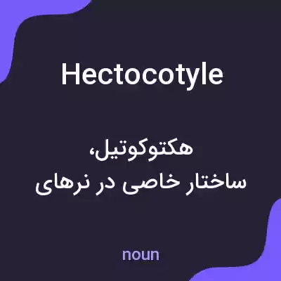 معنی hectocotyle به فارسی معنی hectocotyle به فارسی