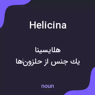 معنی helicina به فارسی معنی helicina به فارسی