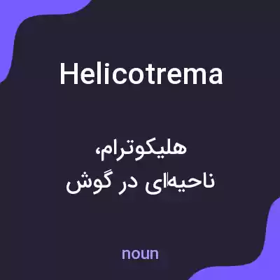 معنی helicotrema به فارسی معنی helicotrema به فارسی
