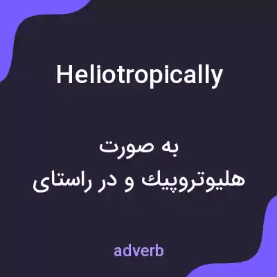 معنی heliotropically به فارسی معنی heliotropically به فارسی