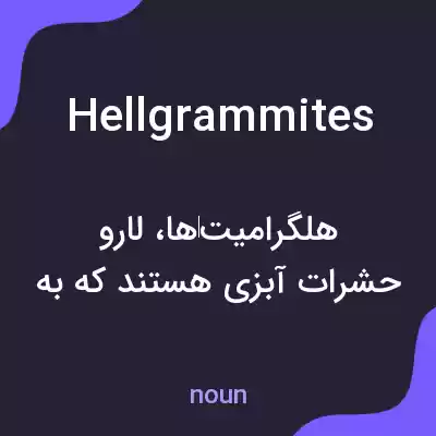 معنی hellgrammites به فارسی معنی hellgrammites به فارسی