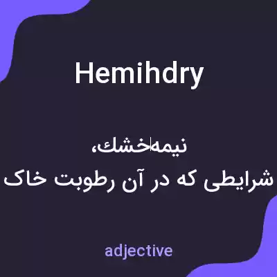 معنی hemihdry به فارسی معنی hemihdry به فارسی