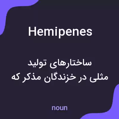 معنی hemipenes به فارسی معنی hemipenes به فارسی