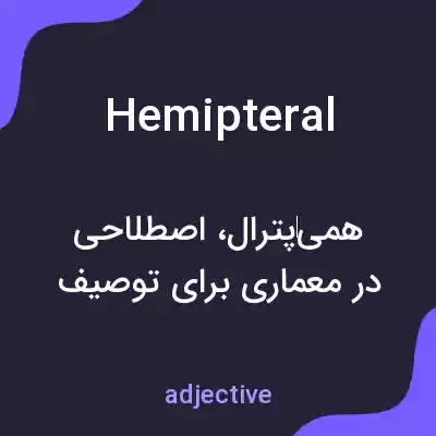 معنی hemipteral به فارسی معنی hemipteral به فارسی