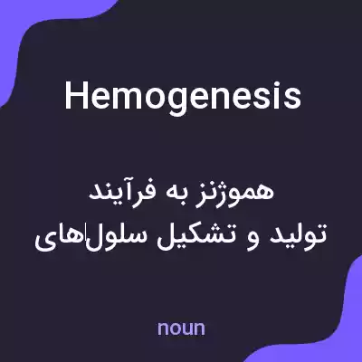 معنی hemogenesis به فارسی معنی hemogenesis به فارسی