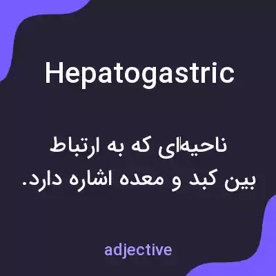 معنی hepatogastric به فارسی معنی hepatogastric به فارسی