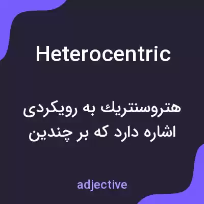 معنی heterocentric به فارسی معنی heterocentric به فارسی