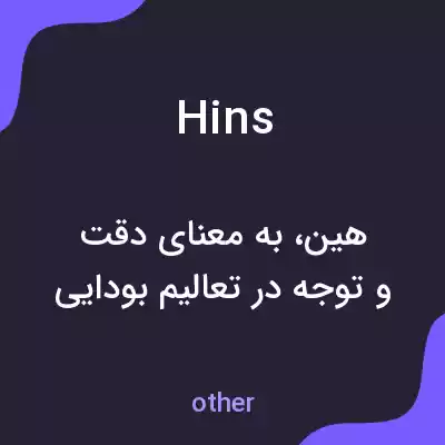 معنی hins به فارسی معنی hins به فارسی